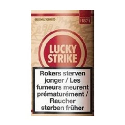 Tabac à rouler Lucky Strike sans additifs 1 Tabac à rouler Lucky Strike sans additifs