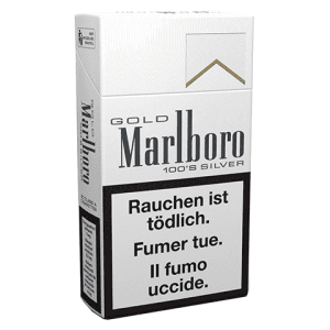 Marlboro Gold Silver 100's