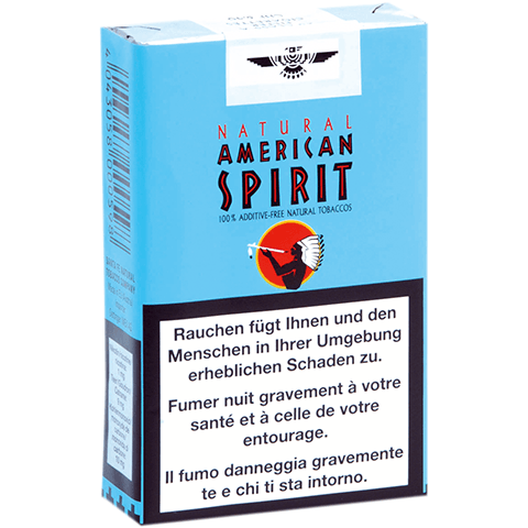 Natural American Spirit Bleu sans additifs 1 Natural American Spirit Bleu sans additifs