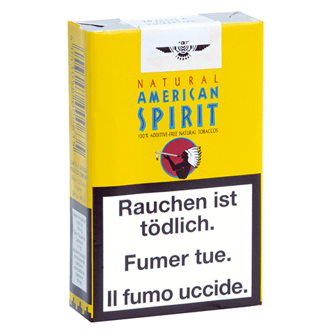 Natural American Spirit Jaune sans additifs 1 Natural American Spirit Jaune sans additifs