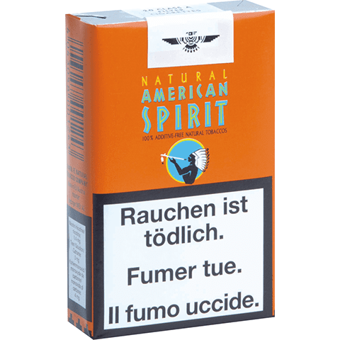 Natural American Spirit Orange sans additifs 1 Natural American Spirit Orange sans additifs