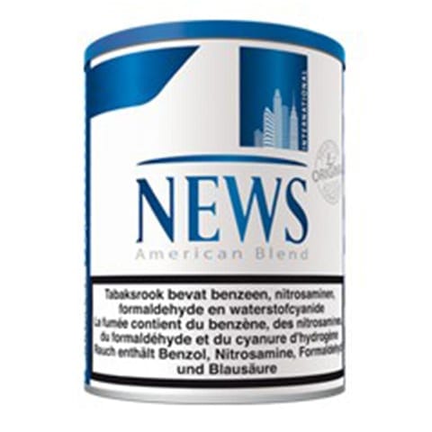 Tabac à rouler News bleu 1 Tabac à rouler News bleu