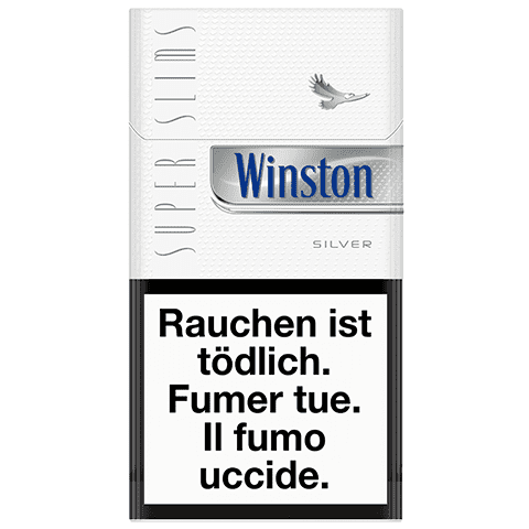 Winston Superslims Silver 1 Winston Superslims Silver